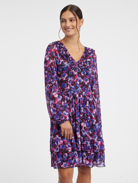 Orsay Rochie mov cu flori pentru femei ORSAY