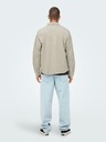 ONLY & SONS Top din catifea pentru bărbați ONLY & SONS Track Beige