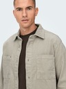ONLY & SONS Top din catifea pentru bărbați ONLY & SONS Track Beige