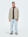 ONLY & SONS Top din catifea pentru bărbați ONLY & SONS Track Beige