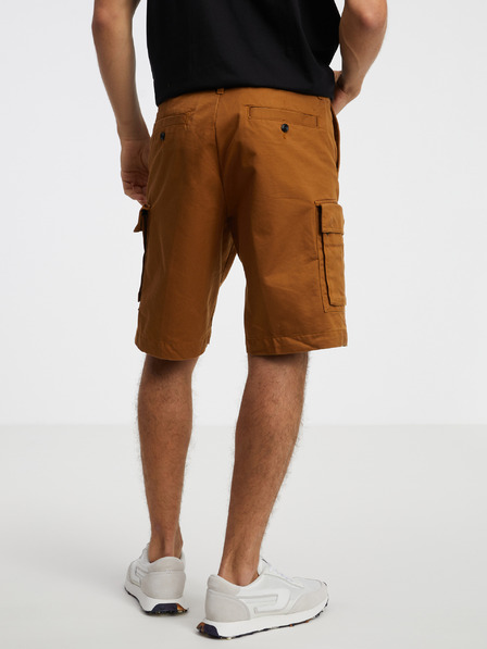 Diesel Pantaloni scurți cu buzunare pentru bărbați de culoare maro Diesel