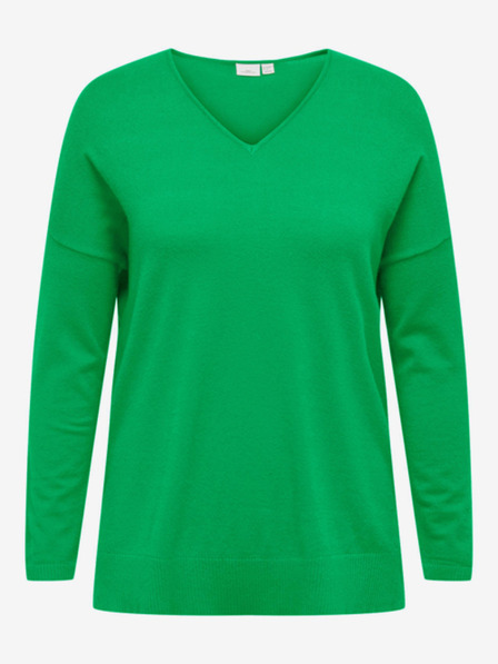 ONLY CARMAKOMA Pulover ușor verde pentru femei ONLY CARMAKOMA Ibi