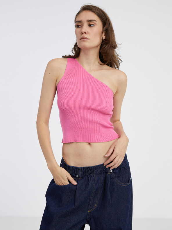 Jacqueline de Yong Rochie roz pentru femei Crop Top Tank Top JDY Nanna