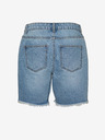 Noisy May Pantaloni scurți din denim albaștri pentru femei Noisy May Smiley