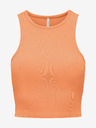ONLY Rochie portocalie pentru femei, crop top, tank top ONLY Belia
