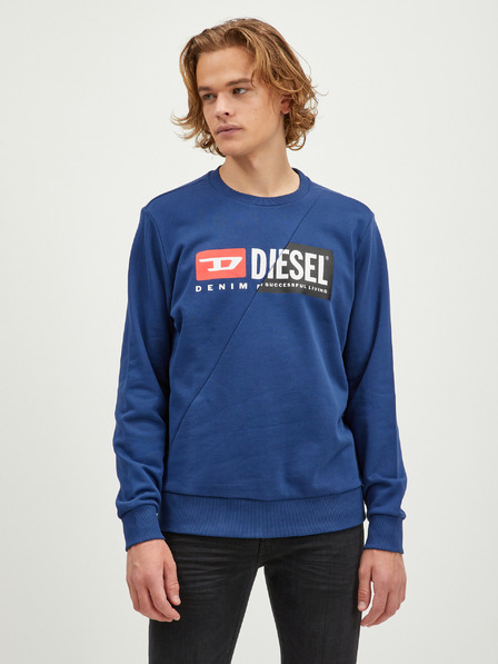 Diesel Hanorac albastru închis pentru bărbați Diesel