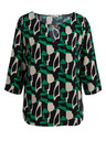 Orsay Bluză de damă verde cu model ORSAY