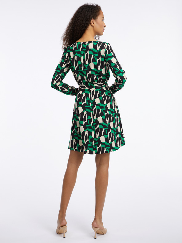 Orsay Rochie de damă verde cu model ORSAY