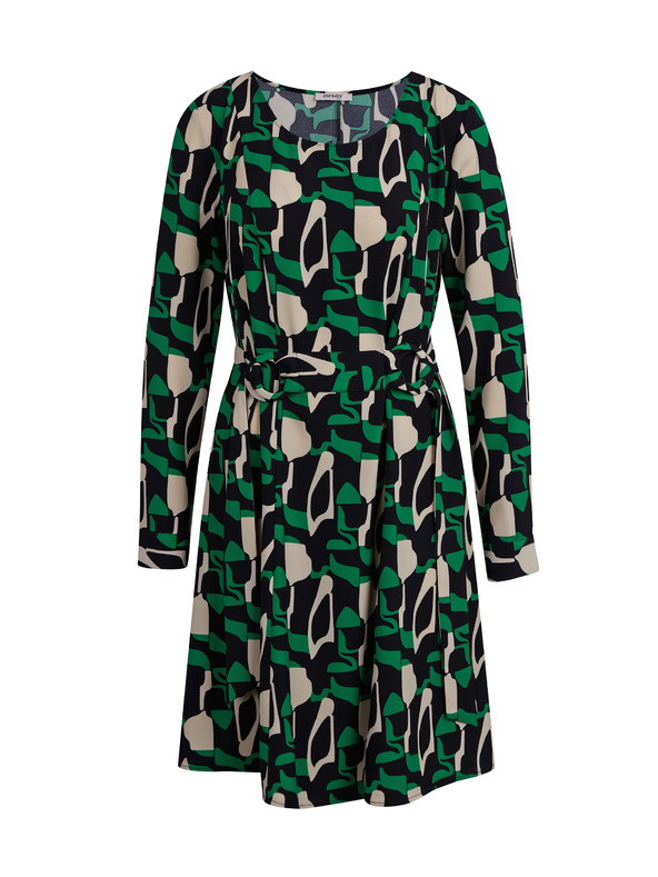 Orsay Rochie de damă verde cu model ORSAY