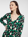 Orsay Rochie de damă verde cu model ORSAY