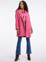 Orsay Palton roz închis din amestec de lână pentru femei ORSAY