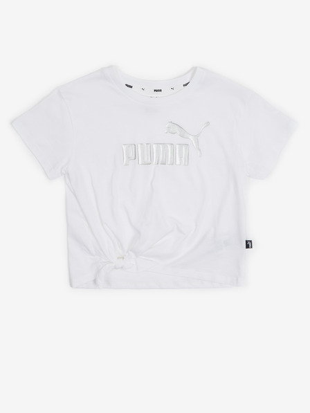 Puma Tricou alb pentru fete Puma ESS+
