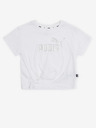 Puma Tricou alb pentru fete Puma ESS+