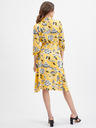 Orsay Rochie galben cu model floral pentru femei ORSAY