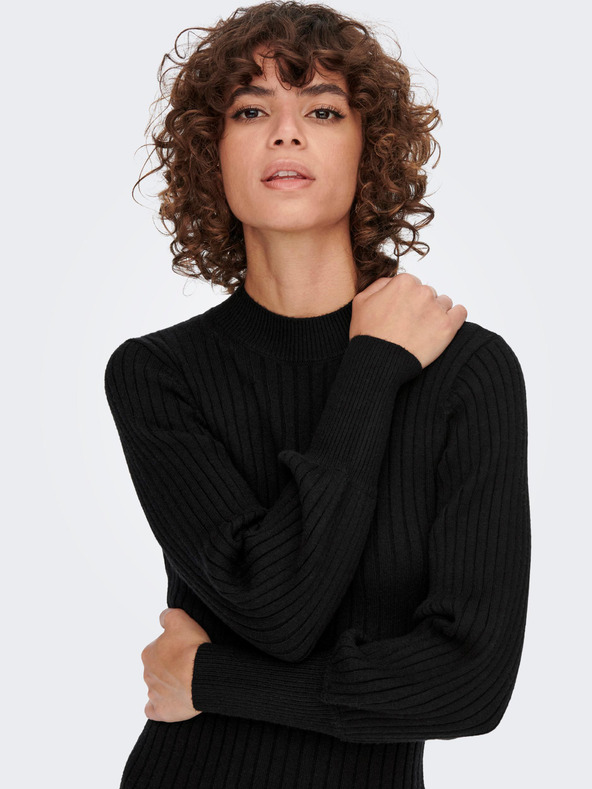 Jacqueline de Yong Rochie cu pulover negru pentru femei JDY Magda