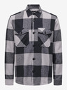ONLY & SONS Cămașă în carouri din flanel pentru bărbați ONLY & SONS Milo albastru/gri