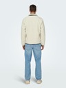 ONLY & SONS Jachetă bărbătească din blană artificială crem ONLY & SONS Dallas