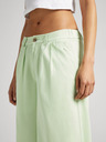 Pepe Jeans Pantaloni largi pentru femei verde deschis Pepe Jeans Monna