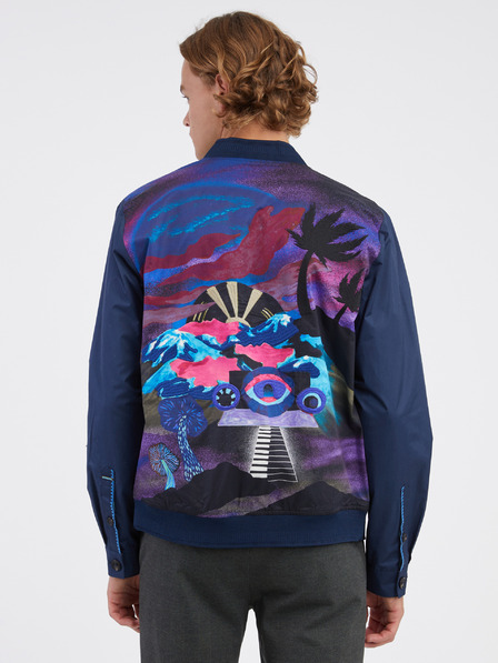 Scotch & Soda Jachetă de bărbați albastru închis Scotch & Soda