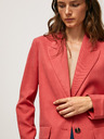 Pepe Jeans Blazer supradimensionat cărămiziu pentru femei Pepe Jeans Silvie
