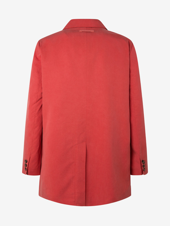 Pepe Jeans Blazer supradimensionat cărămiziu pentru femei Pepe Jeans Silvie