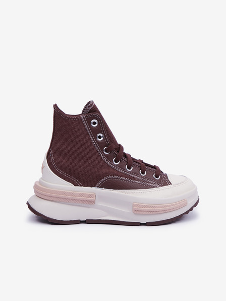 Converse Adidași gleznă cu platformă pentru femei Burgundy Converse Run Star Legacy CX Future Archive