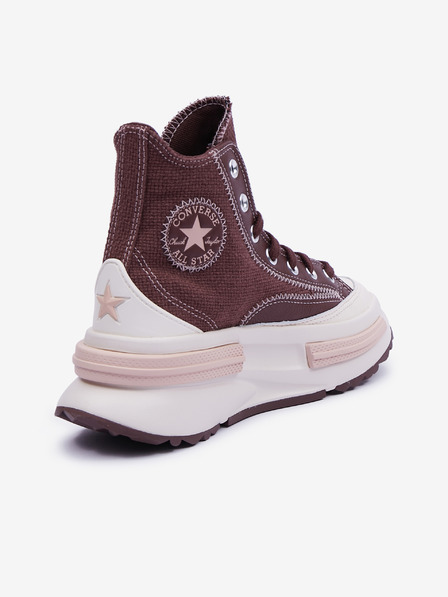 Converse Adidași gleznă cu platformă pentru femei Burgundy Converse Run Star Legacy CX Future Archive