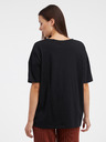Noisy May Tricou negru cu mânecă scurtă pentru femei Noisy May Ida Kiss