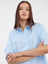 Noisy May Tricou albastru deschis pentru femei Noisy May Frig