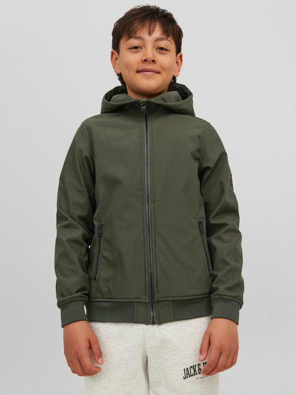 Jack & Jones Jack & Jones Basic jachetă softshell kaki pentru băieți