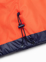 Ombre Clothing Jachetă de iarnă matlasată cu glugă, albastru închis, pentru bărbați Ombre Clothing