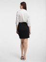 Orsay Rochie de damă crem și neagră ORSAY