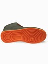 Ombre Clothing Adidași de gleznă kaki pentru bărbați T311