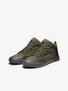 Ombre Clothing Pantofi sport pentru bărbați negri și verzi Ombre Clothing T377