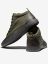 Ombre Clothing Pantofi sport pentru bărbați negri și verzi Ombre Clothing T377