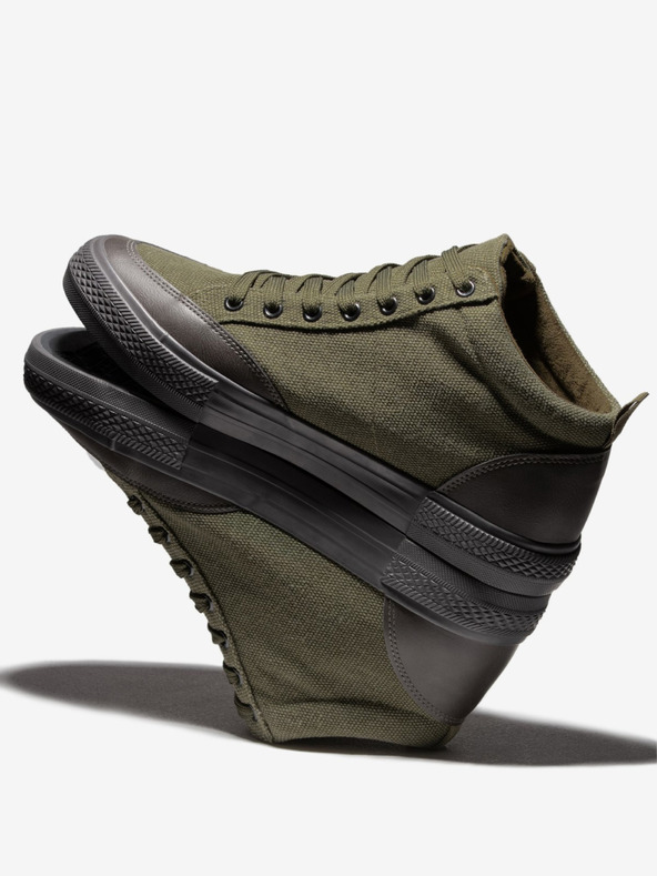 Ombre Clothing Pantofi sport pentru bărbați negri și verzi Ombre Clothing T377