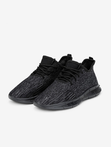 Ombre Clothing Adidași negri bronzați pentru bărbați Ombre Clothing