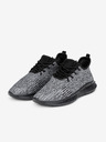 Ombre Clothing Ombre Clothing Adidași matlasați gri pentru bărbați