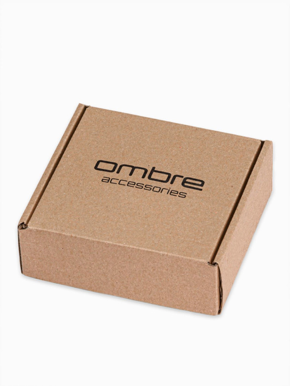 Ombre Clothing Cureaua din stofă Ombre Clothing albastru închis pentru bărbați A028