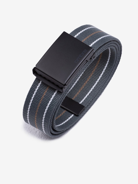Ombre Clothing Curea din stofă pentru bărbați - gri A648