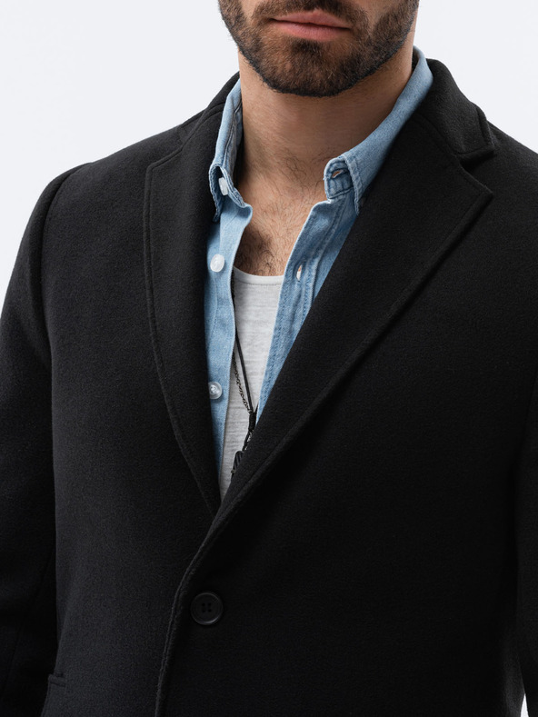 Ombre Clothing Haină ușoară pentru bărbați negru Ombre Clothing