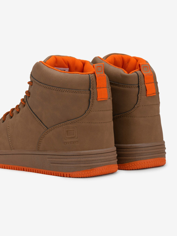 Ombre Clothing Cizme sport de iarnă pentru bărbați, maro Ombre Clothing T311