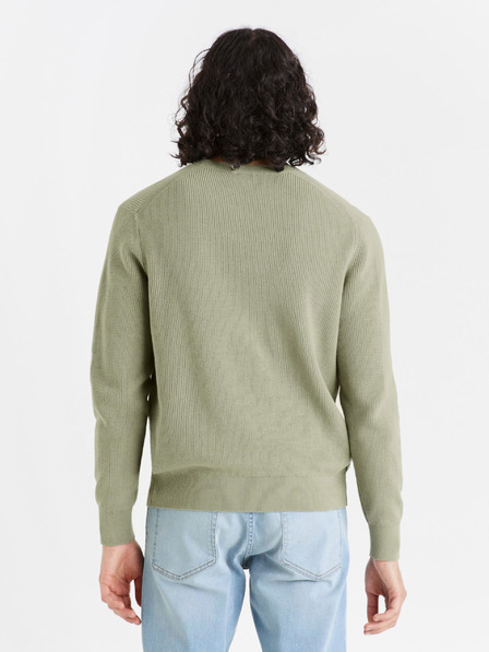 Celio Pulover cu dungi verde deschis pentru bărbați Celio Dexter