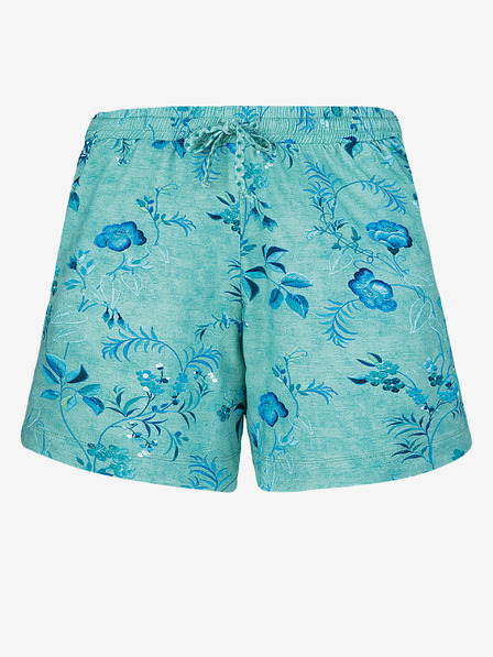 PiP studio Pantaloni scurți de casă pentru femei verzi PiP Studio Tokyo Blossom Green