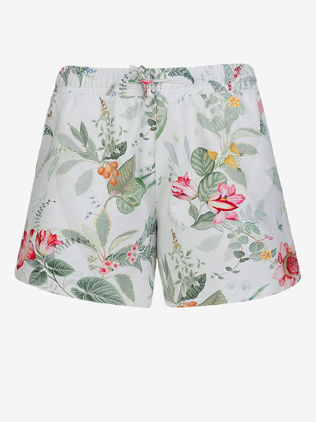 PiP studio PiP studio Oriental Dreams Pantaloni scurți de casă cu model pentru femei albi
