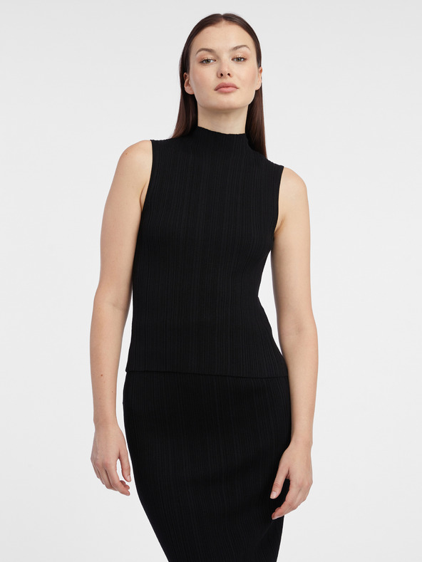 Orsay Pulover negru de damă ORSAY