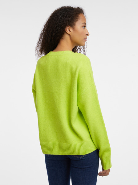Orsay Pulover verde neon pentru femei ORSAY