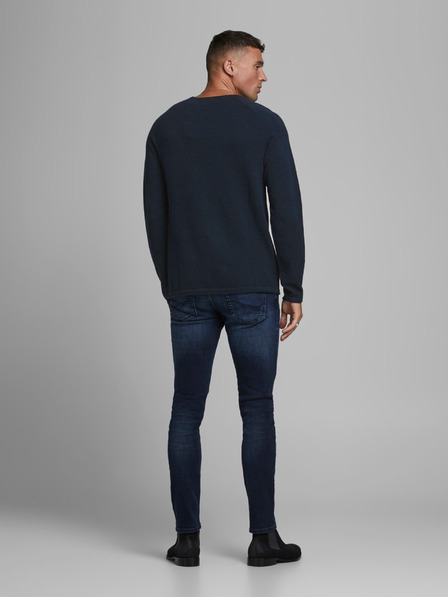 Jack & Jones Pulover basic albastru închis Jack & Jones Ehill pentru bărbați