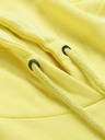 NAX Hanorac de bază galben pentru femei NAX QEDA