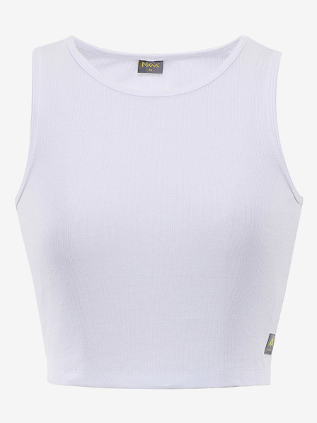 NAX Tricou fără pernă pentru femei NAX ULEWA alb